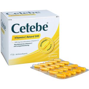 CETEBE Vitamina C 500 mg tablete cu eliberare prelungita