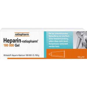 Heparin-Ratiopharm 180.000 I.E. Gel 100 g 100 g