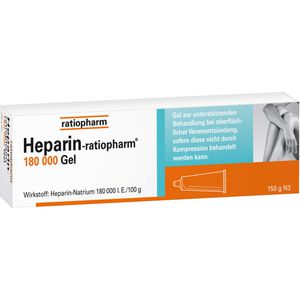 Heparin-Ratiopharm 180.000 I.E. Gel 100 g