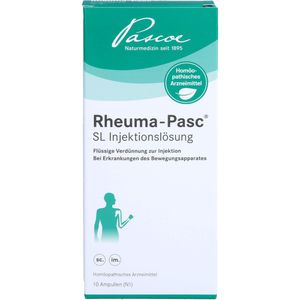 Rheuma Pasc Sl Injektionslösung 20 ml 20 ml