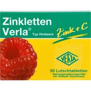     ZINKLETTEN Verla Himbeere Lutschtabletten
