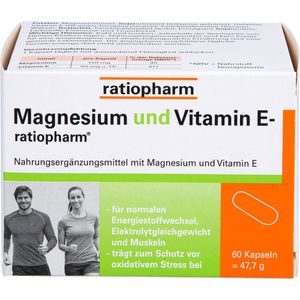 Magnesium Und Vitamin E-ratiopharm Kapseln 60 St 60 St