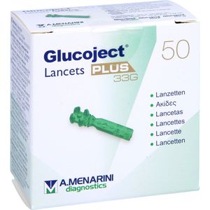 GLUCOJECT Lancets PLUS 33 G