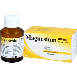 MAGNESIUM 100 mg Jenapharm Tabletten