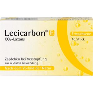 LECICARBON E CO2 Laxans Erwachsenensuppositorien