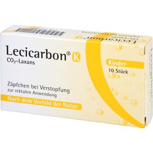 LECICARBON K CO2 Laxans Kindersuppositorien