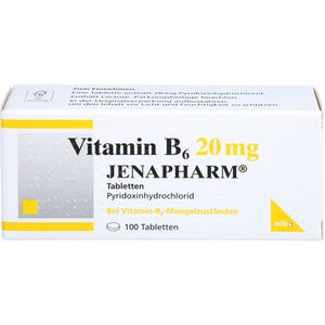 VITAMIN B6 20 mg Jenapharm Tabletten