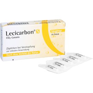 LECICARBON S CO2 Laxans Suppositorien