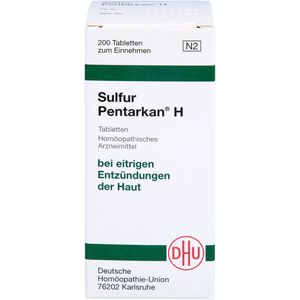 Sulfur Pentarkan H Tabletten 200 St 200 St