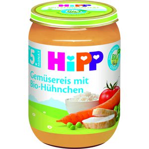 HIPP Menü Gemüsereis m.Bio-Hühnchen n.d.4 Mon.