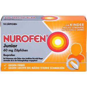 NUROFEN Junior 60 mg Zäpfchen - Markt-Apotheke Greiff