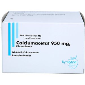 CALCIUMACETAT 950 mg Filmtabletten
