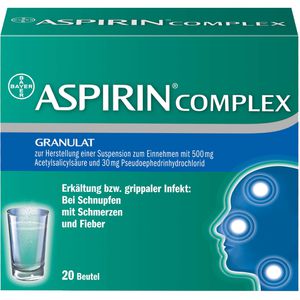 Aspirin Complex Btl.m.Gran.z.Herst.e.Susp.z.Einn. 20 St