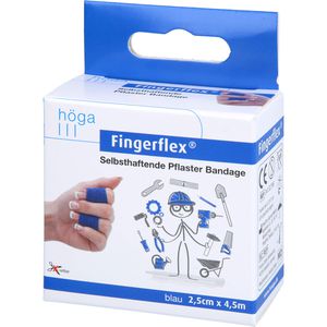 FINGERFLEX 2,5 cmx4,5 m blau latexfrei