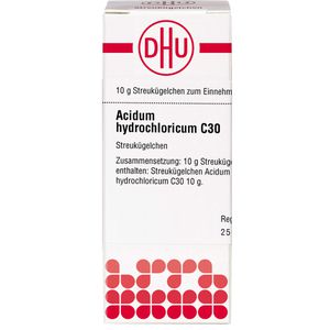     ACIDUM HYDROCHLORICUM C 30 Globuli
