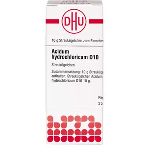 ACIDUM HYDROCHLORICUM D 10 Globuli