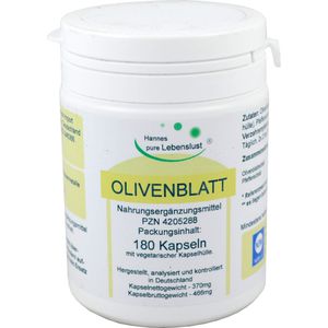 Olivenblatt-Extrakt Vegi Kapseln 180 St