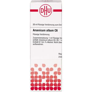 Arsenicum Album C 6 Dilution 20 ml 20 ml