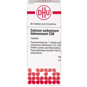 Calcium Carbonicum Hahnemanni C 30 Tabletten 80 St 80 St