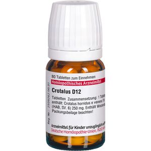 Crotalus D 12 Tabletten 80 St