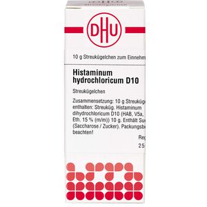 Histaminum hydrochloricum D 10 Globuli 10 g 10 g