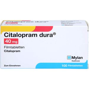 CITALOPRAM dura 40 mg Filmtabletten