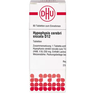 Hypophysis Cerebri siccata D 12 Tabletten 80 St 80 St