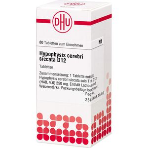 Hypophysis Cerebri siccata D 12 Tabletten 80 St 80 St