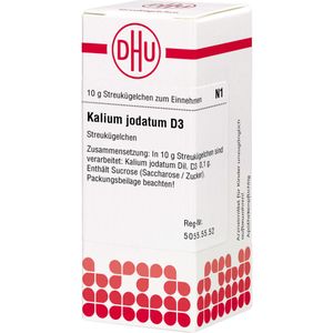 Kalium Jodatum D 3 Globuli 10 g 10 g