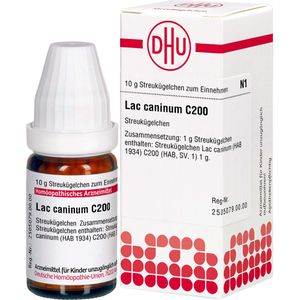 LAC CANINUM C 200 Globuli