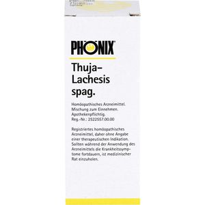 Phönix Thuja lachesis spag.Mischung 100 ml