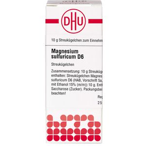 Magnesium Sulfuricum D 6 Globuli 10 g 10 g