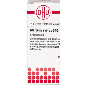 MERCURIUS VIVUS D 10 Globuli