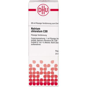 Natrium Chloratum C 30 Dilution 20 ml