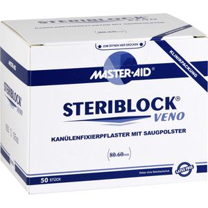STERIBLOCK Veno Kanülenfixierpfl.steril Master Aid