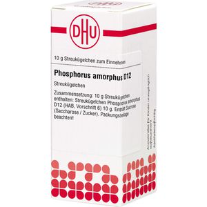 Phosphorus Amorphus D 12 Globuli 10 g