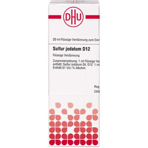 Sulfur Jodatum D 12 Dilution 20 ml 20 ml