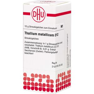 Thallium Metallicum D 12 Globuli 10 g 10 g