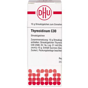 THYREOIDINUM C 30 Globuli