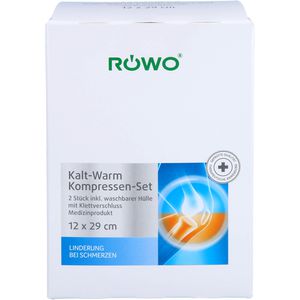 RÖWO Kalt-Warm-Kompresse m.Klettbandage 2 St.