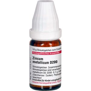 ZINCUM METALLICUM D 200 Globuli