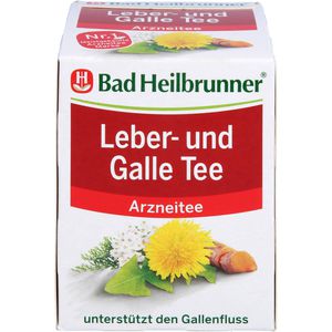 BAD HEILBRUNNER Leber- und Galletee Filterbeutel