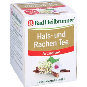 BAD HEILBRUNNER Hals- und Rachen Tee Filterbeutel