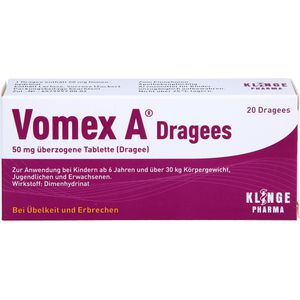     VOMEX A Dragees 50 mg
