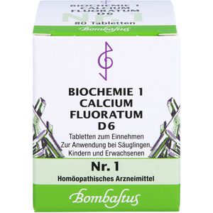 Bombastus BIOCHEMIE 1 Calcium fluoratum D 6 Tabletten