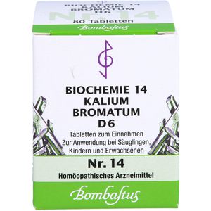 Bombastus BIOCHEMIE 14 Kalium bromatum D 6 Tabletten