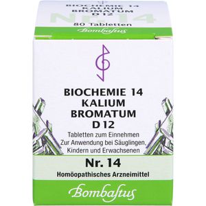 Bombastus BIOCHEMIE 14 Kalium bromatum D 12 Tabletten