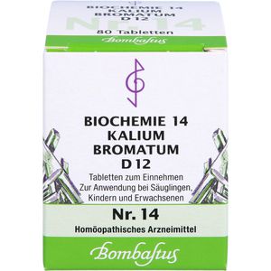 BIOCHEMIE 14 Kalium bromatum D 12 Tabletten