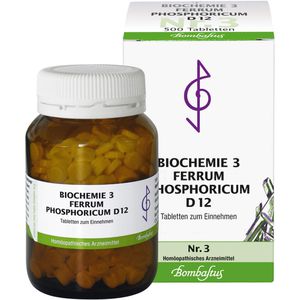 Bombastus BIOCHEMIE 3 Ferrum phosphoricum D 12 Tabletten