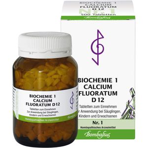 Bombastus BIOCHEMIE 1 Calcium fluoratum D 12 Tabletten